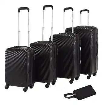 Set De 4 Maletas Rigidas Alta Calidad Para Viaje Con Ruedas
