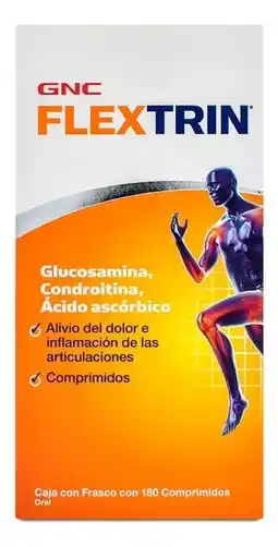 Mercado Libre Gnc Flextrin Glucosamina, Condroitina Y Ácido Ascórbico Sabor Sin sabor oferta