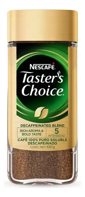 Mercado Libre Cafe Nescafe Tasters Choice 100gr Descafeinado Unidad oferta