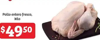 Soriana Híper Pollo entero fresco kilo oferta