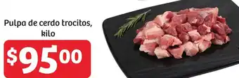 Soriana Híper Pulpa de cerdo trocitos kilo oferta