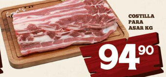 Alsuper Costilla para Asar oferta