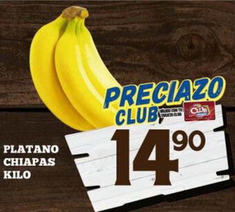 Alsuper Platano Chiapas oferta