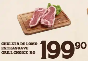 Alsuper Chuleta de Lomo Extrasuave Grill Choice oferta