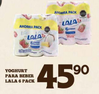 Alsuper Yoghurt Para Beber Lala 6 Pack oferta
