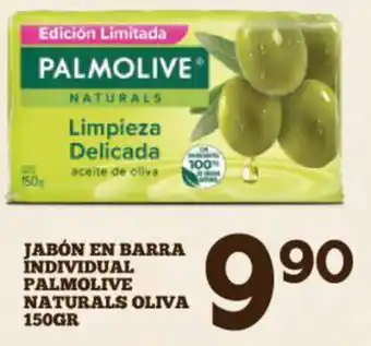 Alsuper Jabón en barra Individual Palmolive Naturals Oliva 150gr oferta