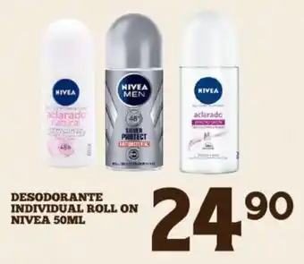 Alsuper Desodorante Individual Roll On Nivea 50ml oferta