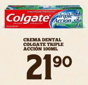 Alsuper Crema Dental Colgate Triple Acción 100ml oferta