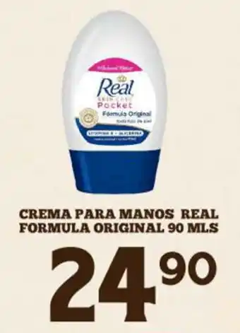 Crema Para Manos Real Formula Original 90mls