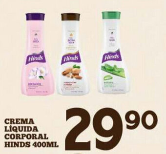 Crema Líquida Corporal Hinds 400ml