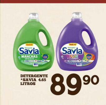 Detergente Savia 4.65 Litros