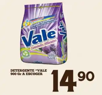Alsuper Detergente *Vale 900 gr A Escoger oferta