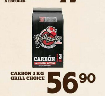 Alsuper Carbon 3 kg Grill Choice oferta