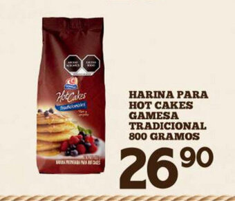 Alsuper Harina Para Hot Cakes Gamesa Tradicional 800 Gramos oferta