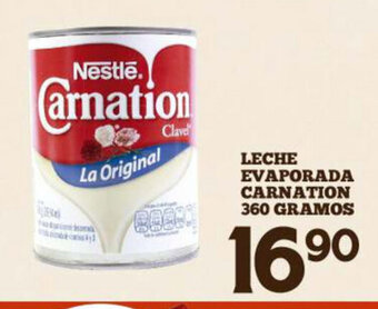 Alsuper Leche Evaporada Carnation 360 Gramos oferta