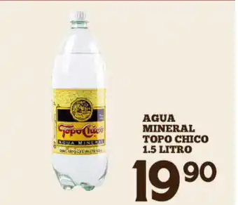 Alsuper Agua Mineral Topo Chico 1.5 Litro oferta
