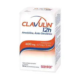 Farmacias YZA Clavulin 12H Suspension 400Mg/57Mg 50Ml oferta