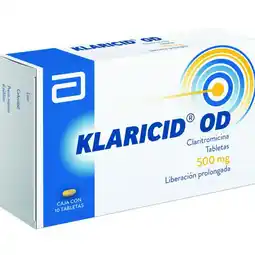 Farmacias YZA Klaricid Od 500Mg 10 Tabs oferta