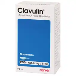 Farmacias YZA Clavulin Suspension 250Mg 75Ml oferta