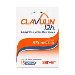 Farmacias YZA Clavulin 12H 875Mg/125Mg 15 Tabs oferta