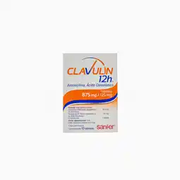 Farmacias YZA Clavulin 12H 875Mg/125Mg 10 Tabs oferta