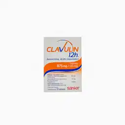 Farmacias YZA Clavulin 12H 875Mg/125Mg 10 Tabs oferta