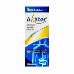 Farmacias YZA Akabar Suspension 220Mg 90Ml oferta