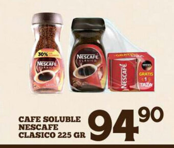 Alsuper Cafe Soluble Nescafe Clasico 225gr oferta