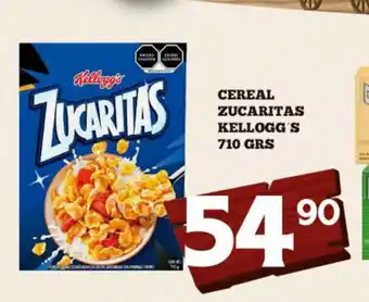 Cereal Zucaritas Kellogg's 710 grs