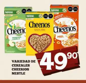 Alsuper Variedad De Cereales Cheerios Nestle oferta
