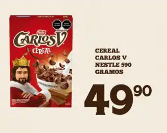 Alsuper Cereal Carlos V Nestle 590 Gramos oferta