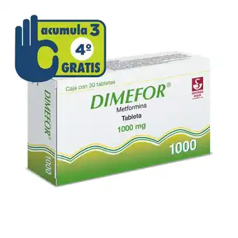 Farmacia San Pablo Dimefor 30 Tabletas Caja oferta