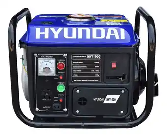 Mercado Libre Generador Portátil Hyundai HHY1000 1000W monofásico 110V A Gasolina oferta
