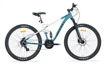 Mercado Libre Mountain Bike Mtb Doble Suspensión Gravel Fuji R29 24v Color Azul/blanco oferta