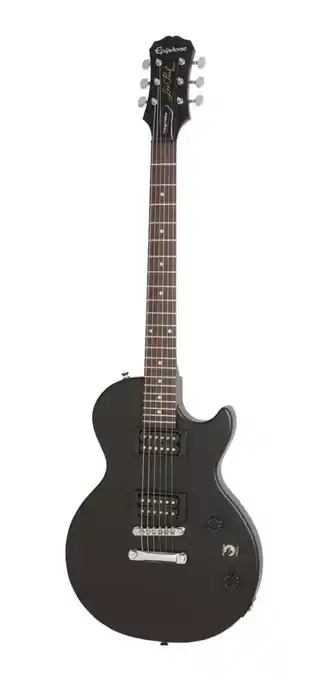 Guitarra eléctrica Epiphone Modern Les Paul Les Paul Special-II E1 de caoba ebony brillante con diapasón de laurel indio