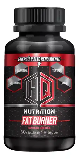 Mercado Libre Pre Entreno Hq Nutrition Fat Burner Quema Grasa 60 Caps Sin Sabor oferta