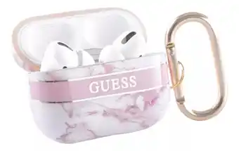 Mercado Libre Funda Guess Marble Rosa Compatible Con AirPods Pro oferta
