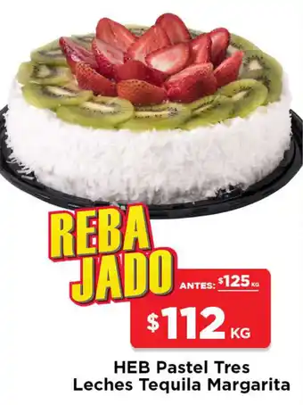 Heb Pastel Tres Leches Tequila Margarita