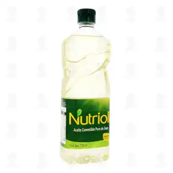 Farmacias Guadalajara Aceite Comestible Nutrioli Puro de Soya, 720 ml oferta