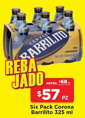 Six Pack Corona Barrilito 325ml
