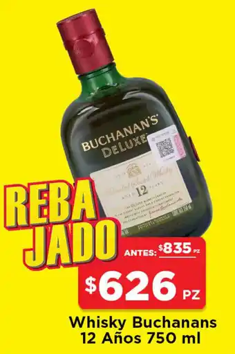 Whisky Buchanans 12 Años 750ml