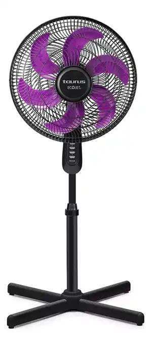 Mercado Libre Ventilador De Pedestal Universe Taurus 16 Potente Silencioso Color de la estructura Morado oferta