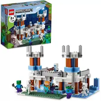 Mercado Libre Kit Lego Minecraft El Castillo De Hielo 21186 499 Piezas 3 oferta