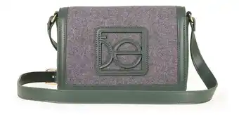 Mercado Libre Bolsa Briefcase Cloe Clásica Parche De Monograma Color Verde oferta