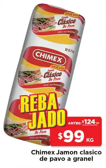 Chimex Jamon Clasico de Pavo a Granel