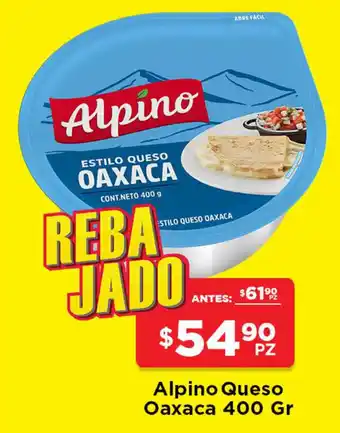 HEB Alpino Queso Oaxaca 400g oferta
