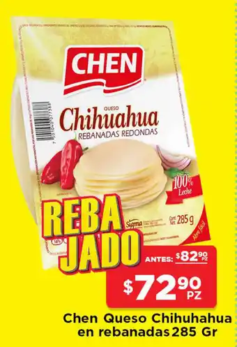 Chen Queso Chihuhahua en Rebanadas 285g