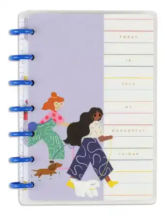 Mercado Libre Mini Libreta Cuaderno Raya Separador Stickers Happy Planner Color Rayas oferta