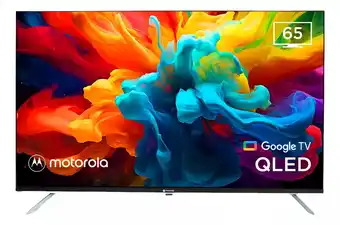 Mercado Libre Smart Tv Pantalla 65 Pulgadas Motorola Google Tv Qled 4k oferta