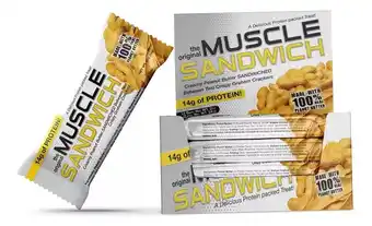 Barras Muscle Sandwich 24 Pz Barras Muscle Foods Duo Pack